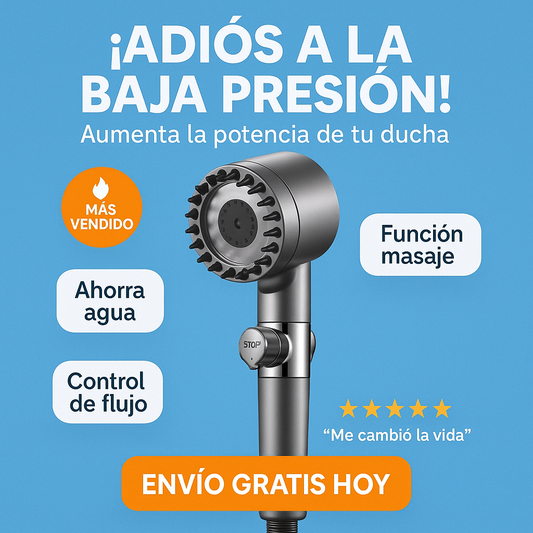 HydroSpa Max™  Ducha masajeadora, más presión y ahorro