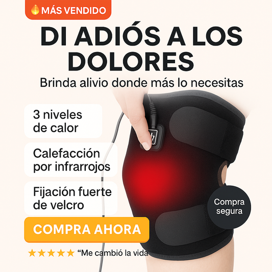 rodillera termica terapia de calor